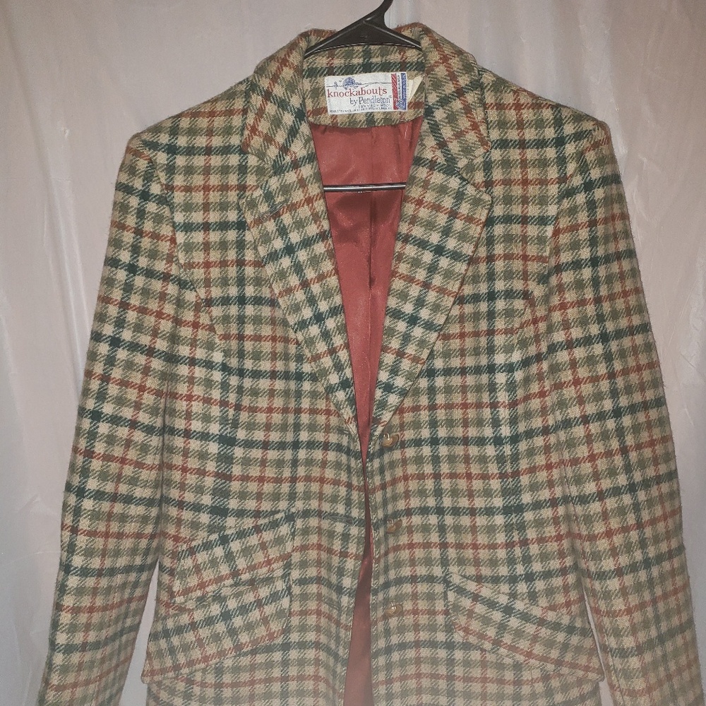 Knockabout Pendleton suit jacket